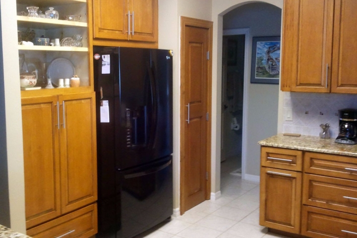 Kithen and matching pantry door