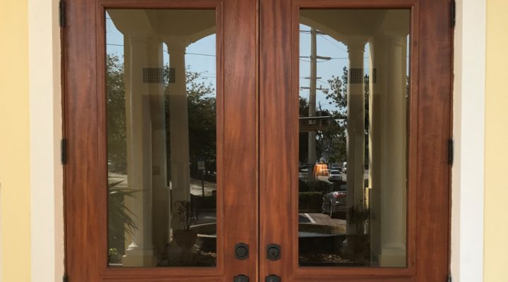 Pineapple House Lobby Doors