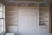 Murphy bed with bookcase units